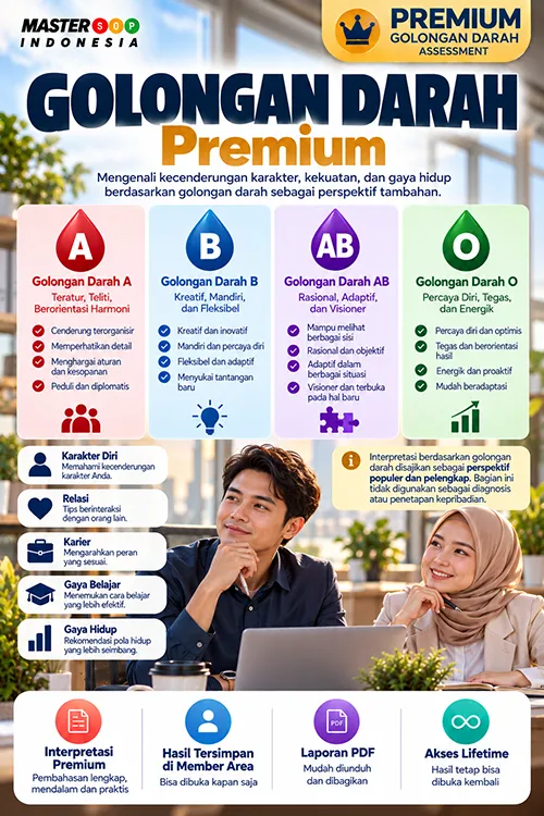 Golongan Darah Premium